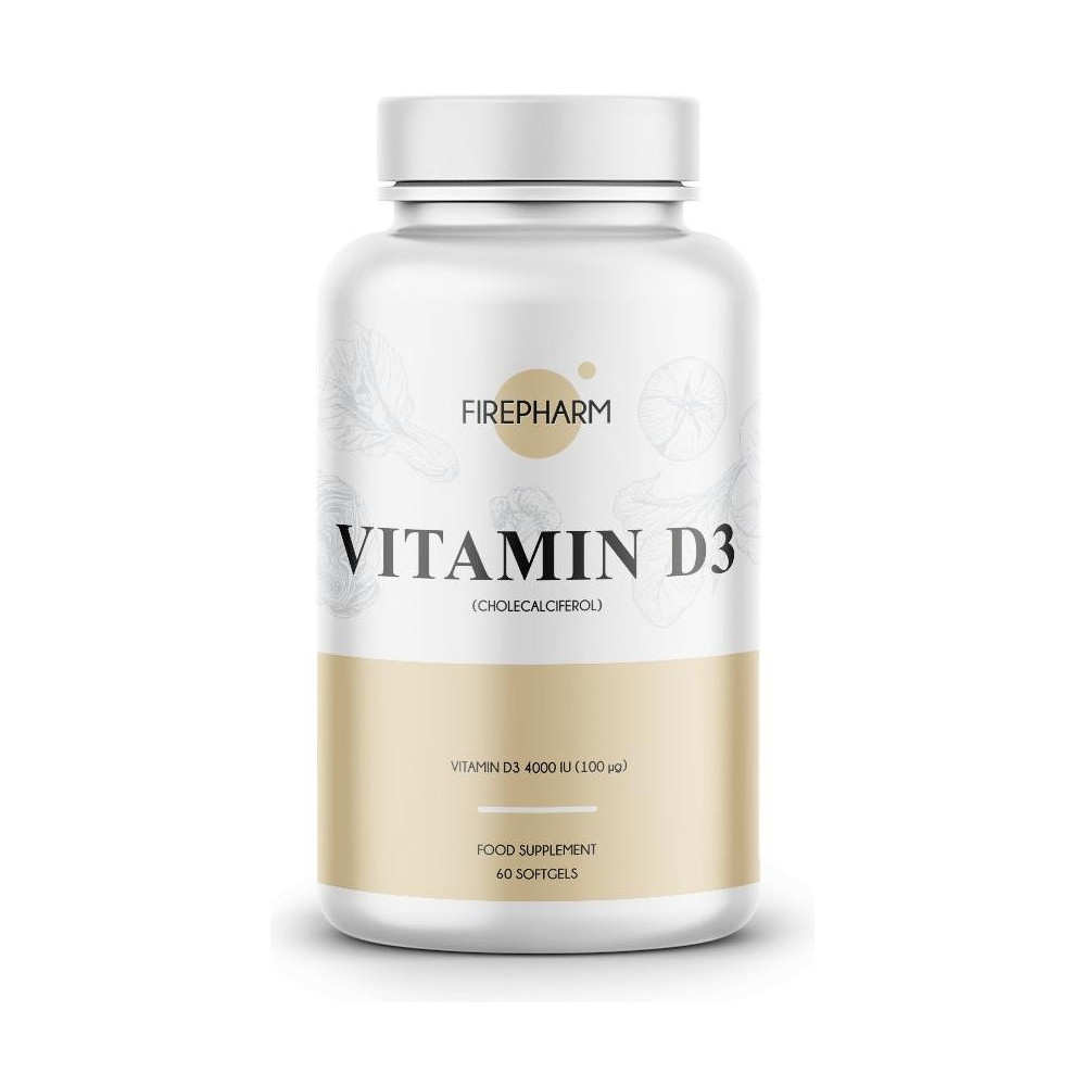 Fire Nutrition Firepharm Vitamina D3 60 Perlas