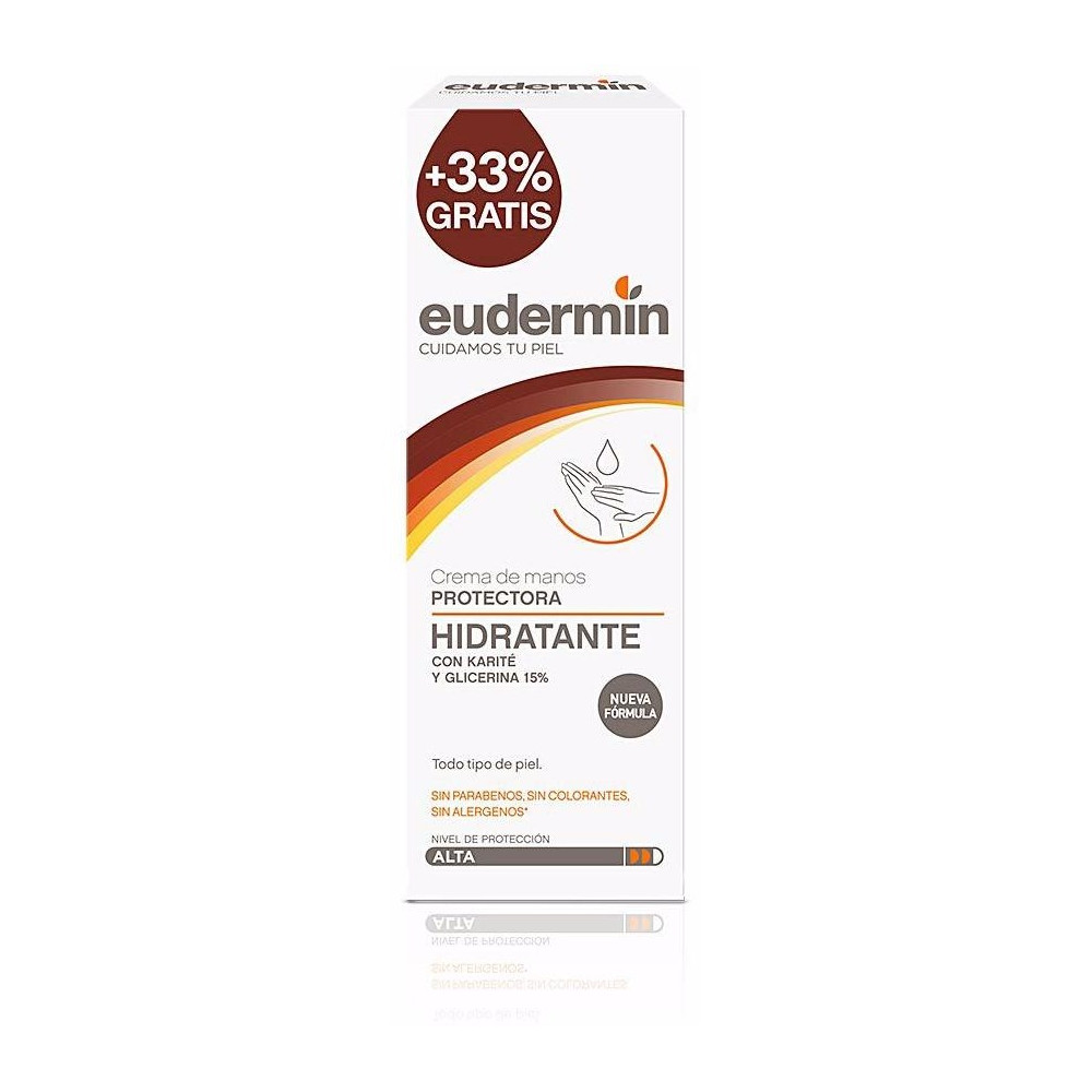 Eudermin Manos Crema Hidratante Protectora 100Ml