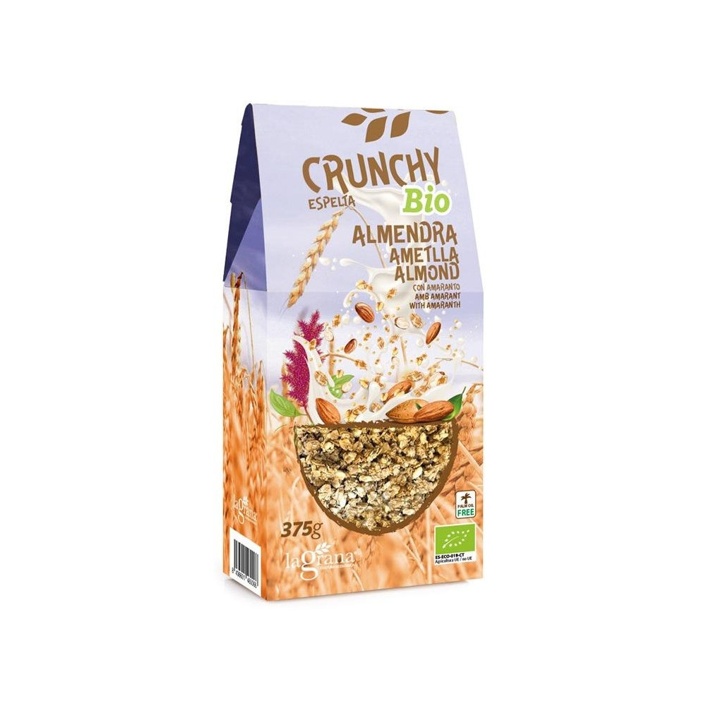La Grana Crunchy Espelta Almendra Amaranto Eco 375G