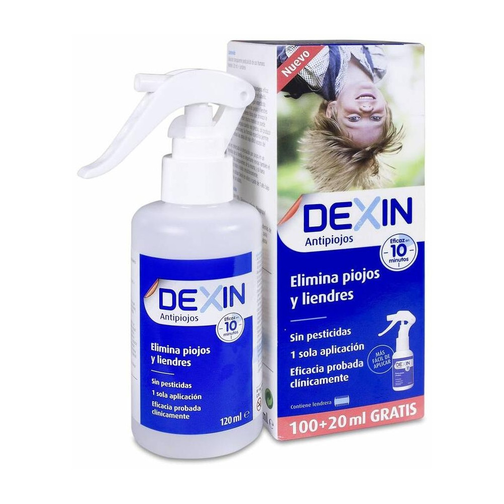 Dexin Locion Piojos Pulverizador 100+20M