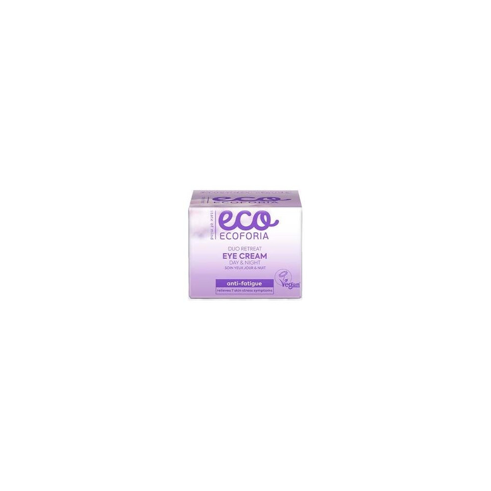 Ecoforia Duo Retreat Crema Contorno De Ojos Día Y Noche 50Ml