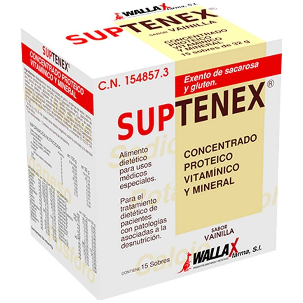 Sup-Tenex Vainilla 15 Sobres