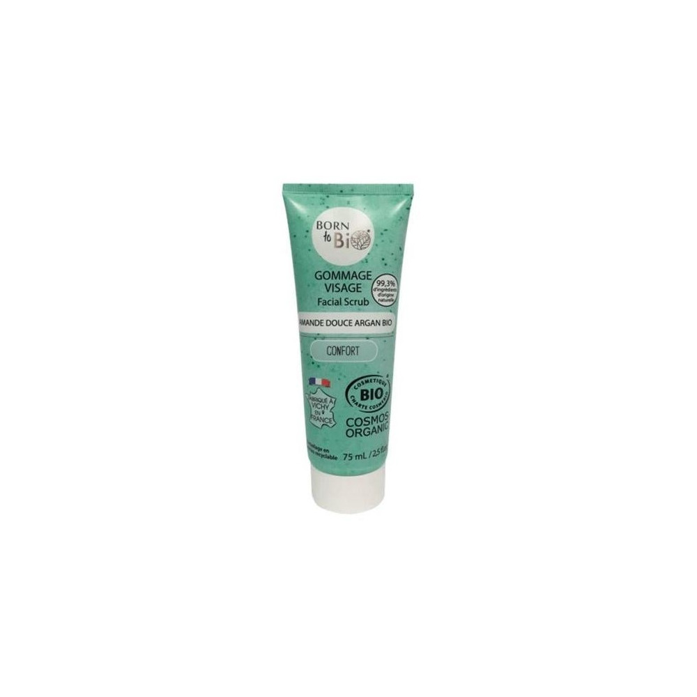 Born To Bio Exfoliante Facial Piel Normal Bio 75Ml