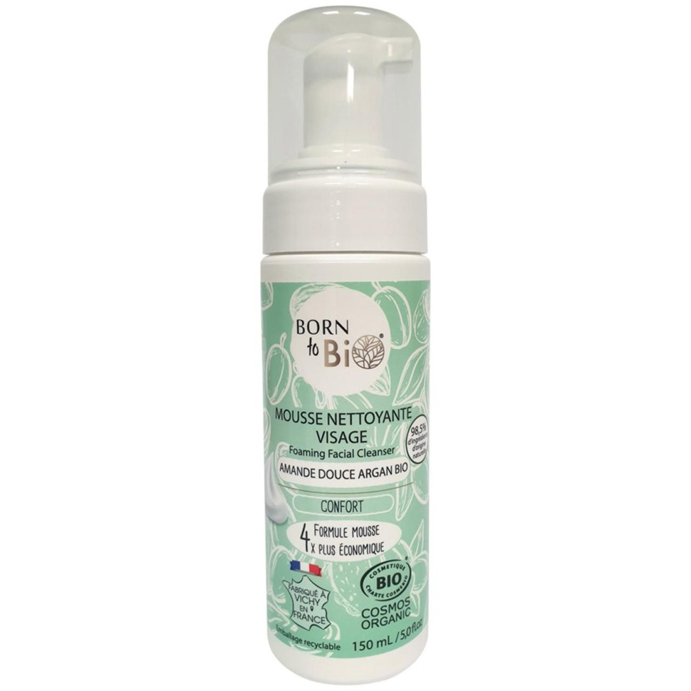 Born To Bio Espuma Limpiadora Piel Normal Bio 150Ml
