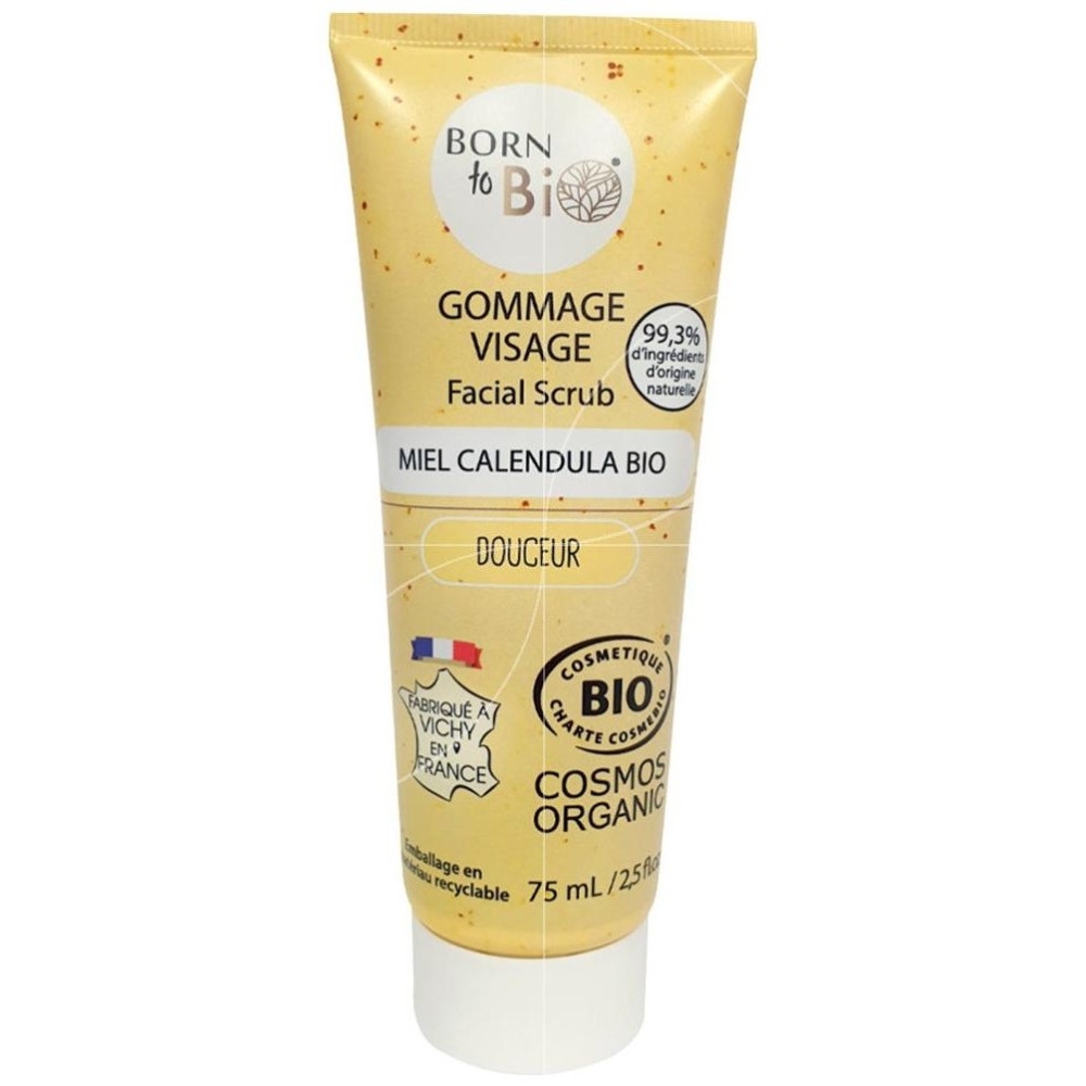 Born To Bio Exfoliante Facial Piel Sensible Bio 75Ml