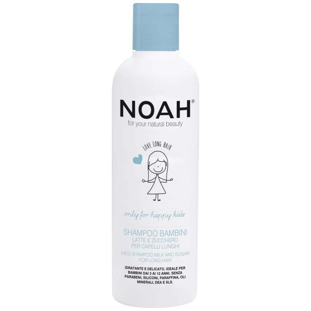 Noah Champú Infantil Leche Y Azúcar Cabello Largo 250Ml