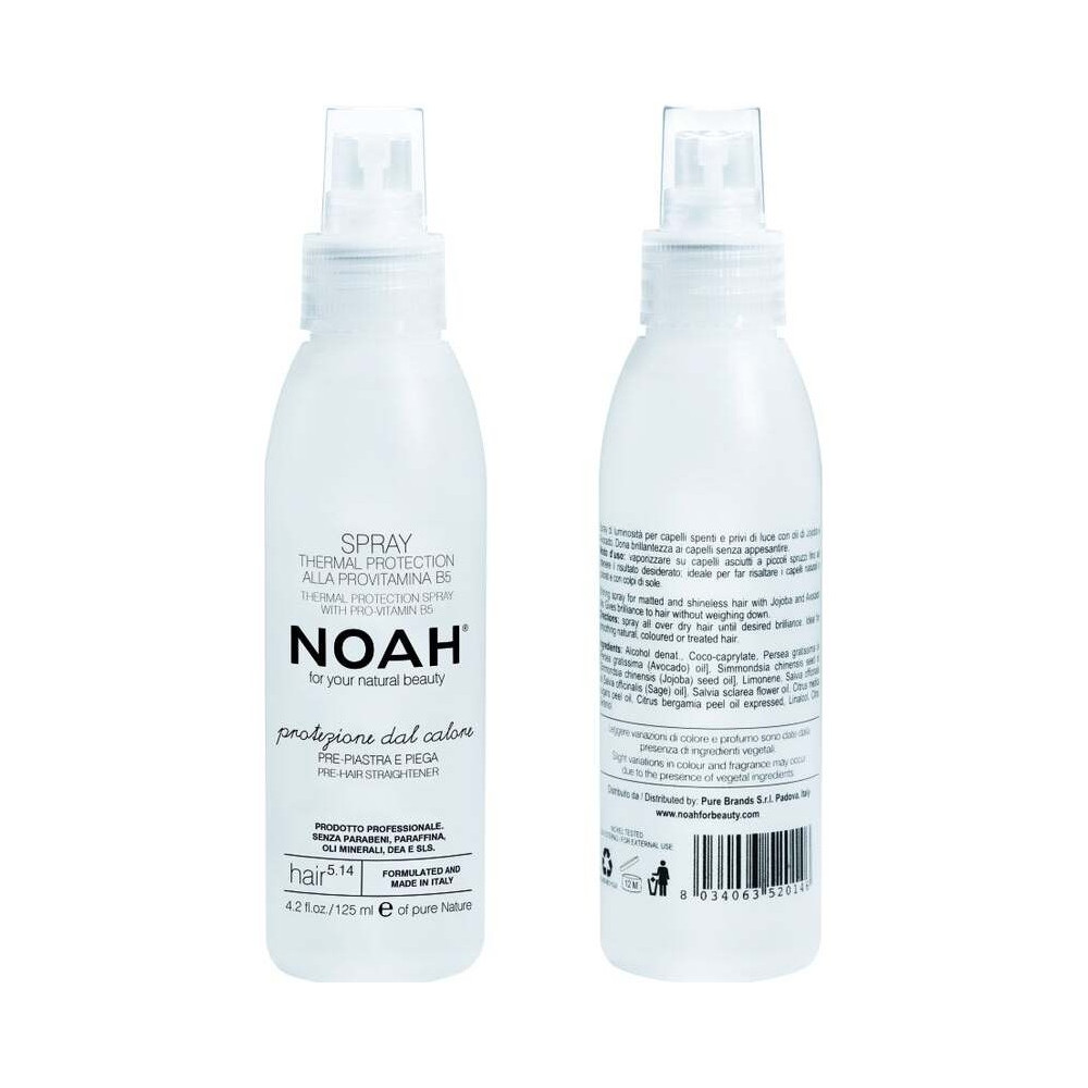 Noah Spray Protector Calor Con Provitamina B5 Hair 5.14 125Ml