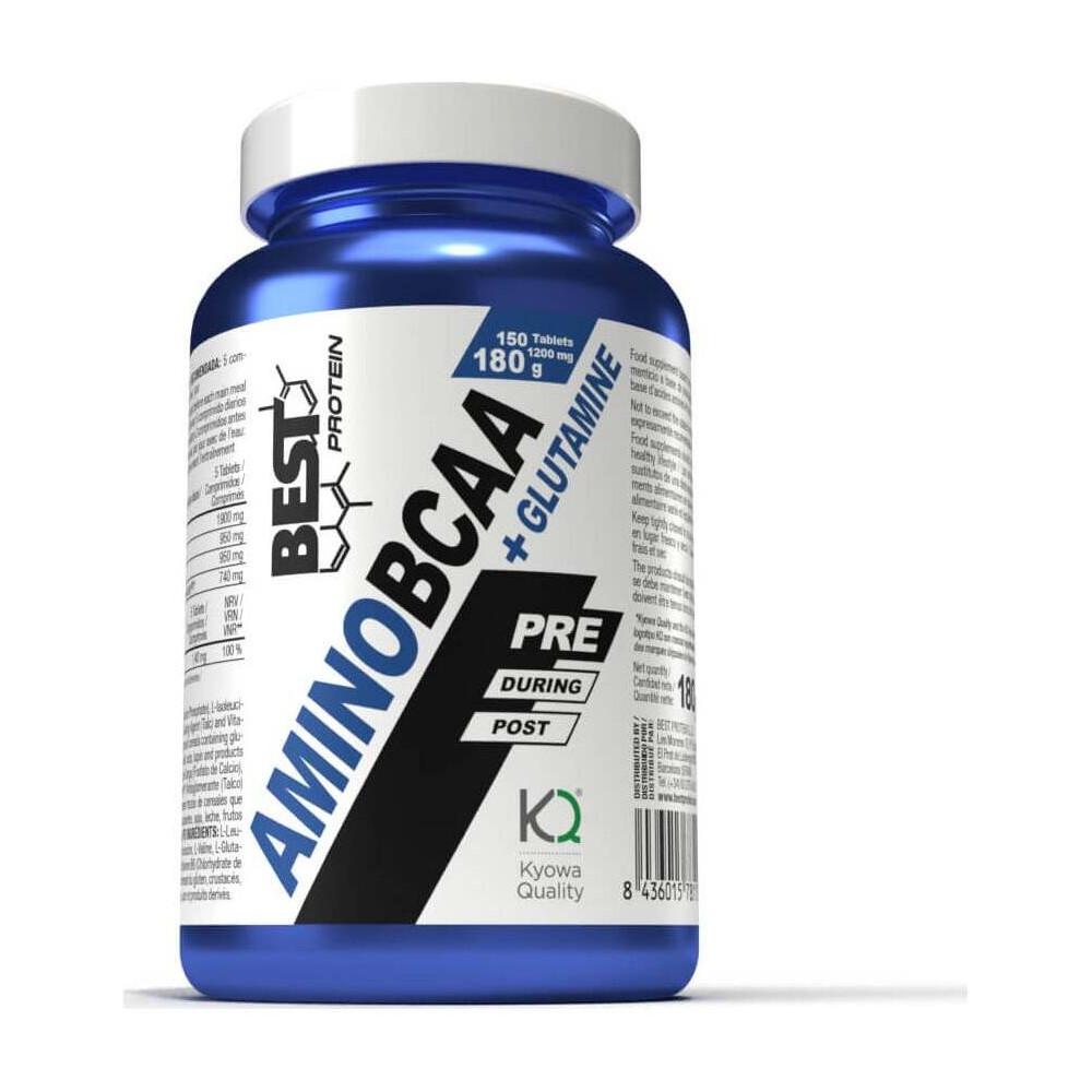 Best Protein Amino Bcaa + Glutamine 150Comp