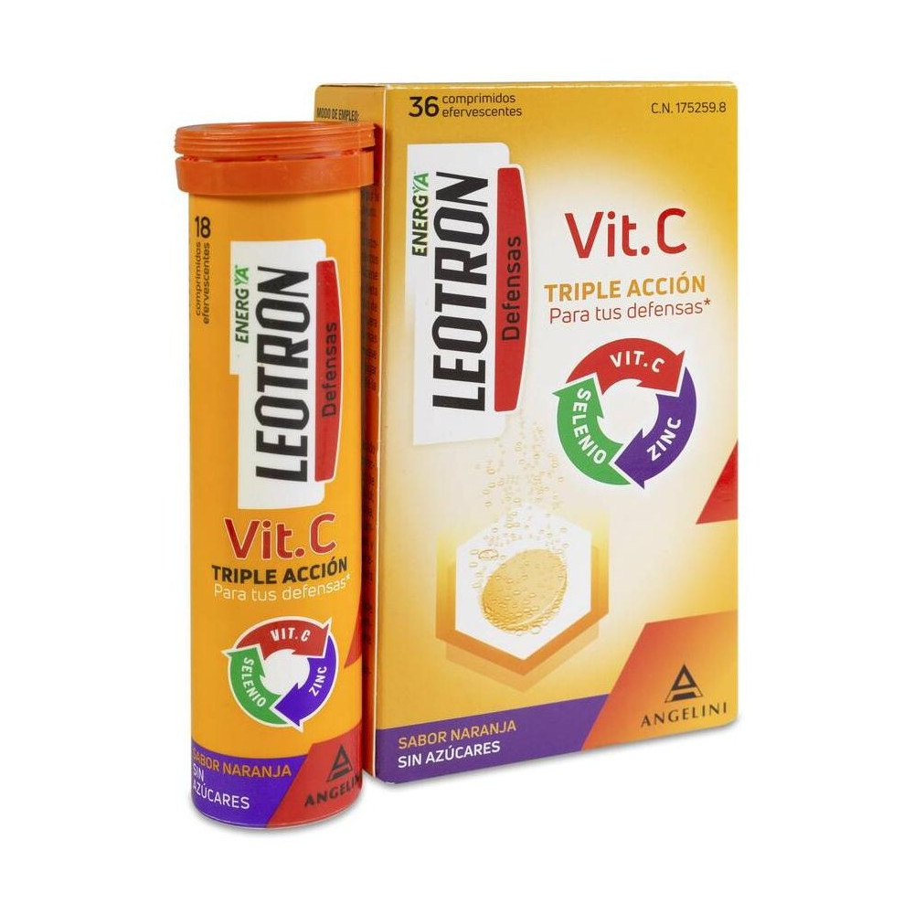 Leotrón Vitamina C 36 Comprimidos Efervescentes