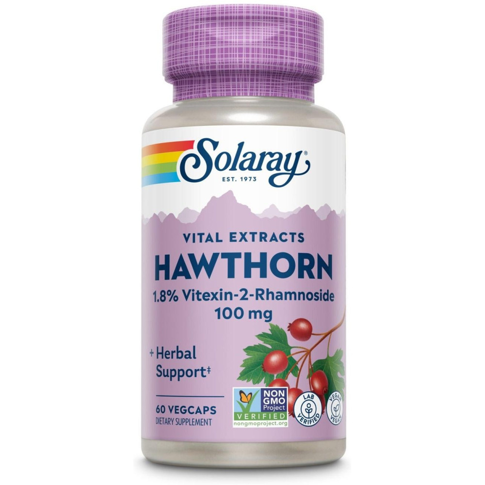 Hawthorn Extract 100Mg 60Vcap.