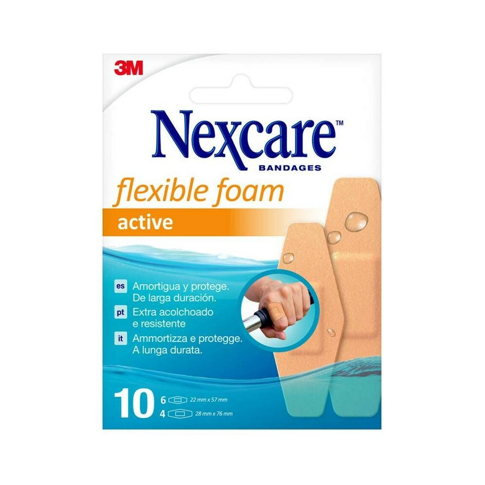 Nexcare Active 360º Apósitos Adhesivos Surtido 10Uds