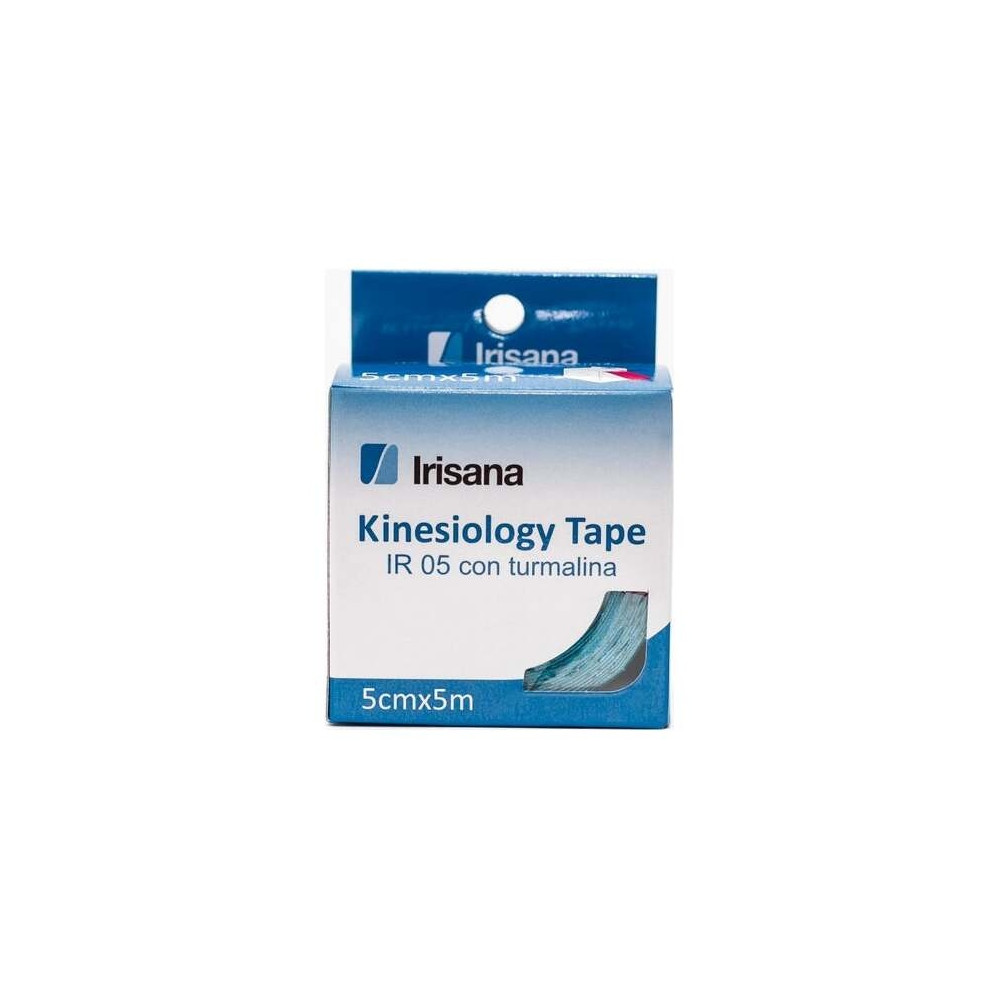 Kinesiology Tape Con Turmalina 5Cmx5M Azul Ir05.Az