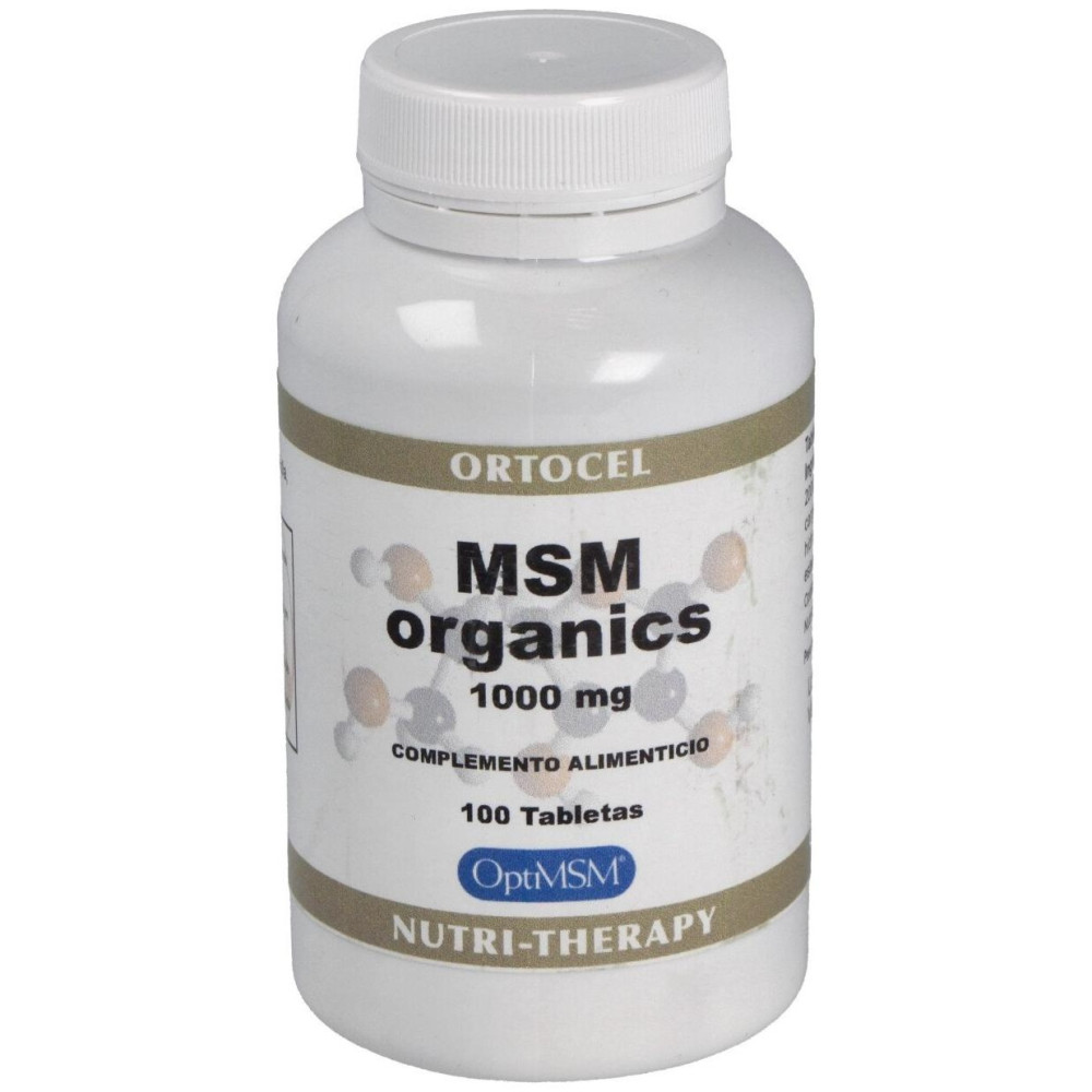 Ortocel Msm Organics 1000Mg 100Comp