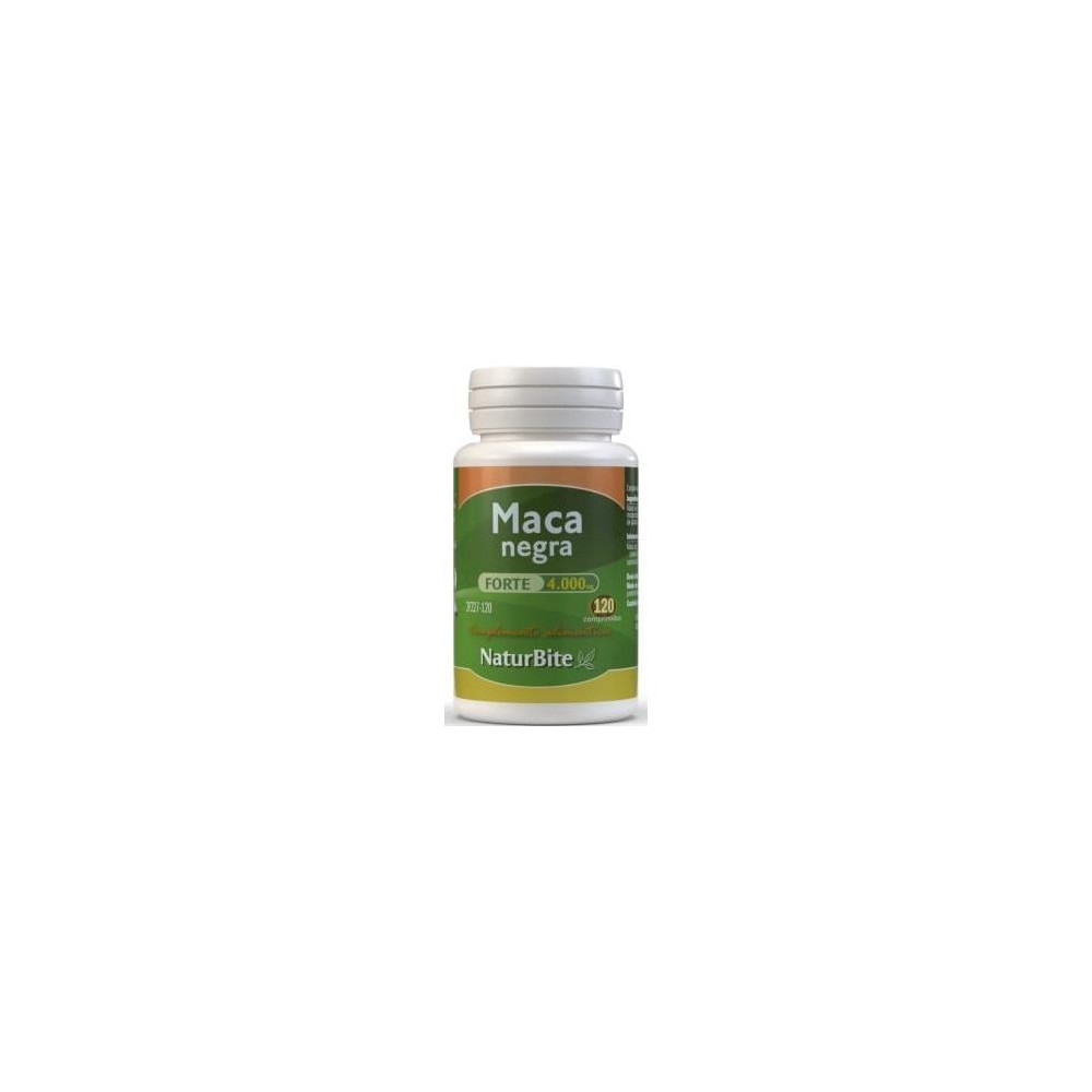 Naturbite Maca Negra Forte 4000Mg 120Comp