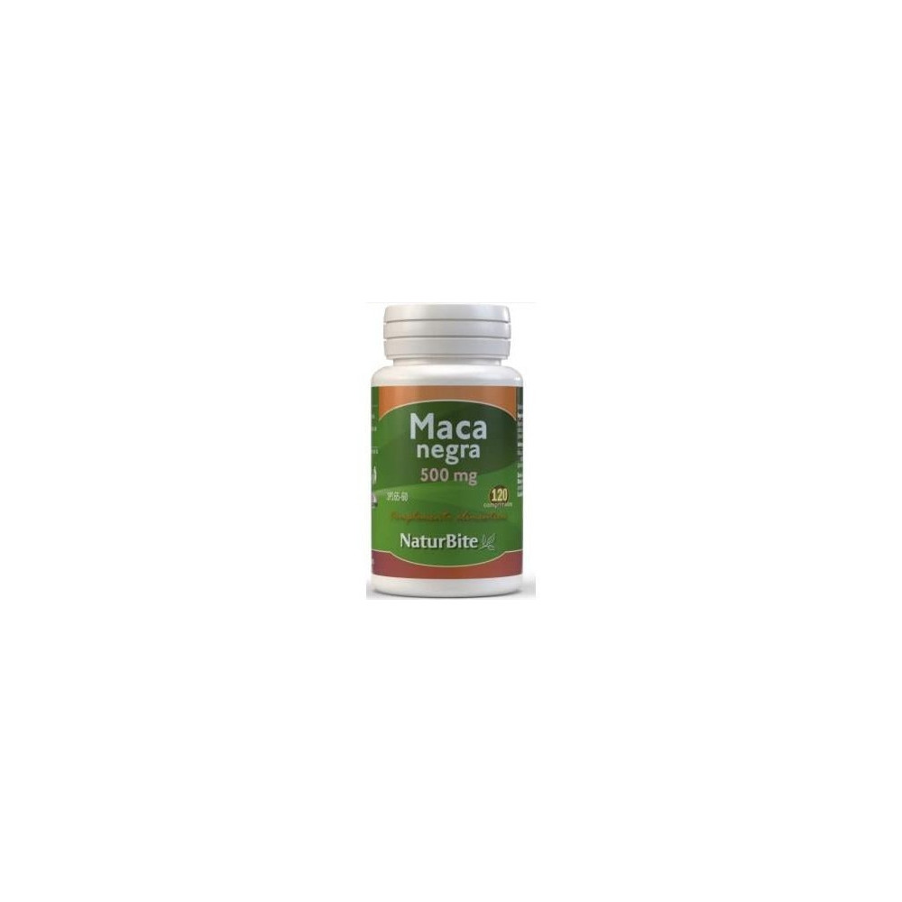 Naturbite Maca Negra 500Mg 120Comp