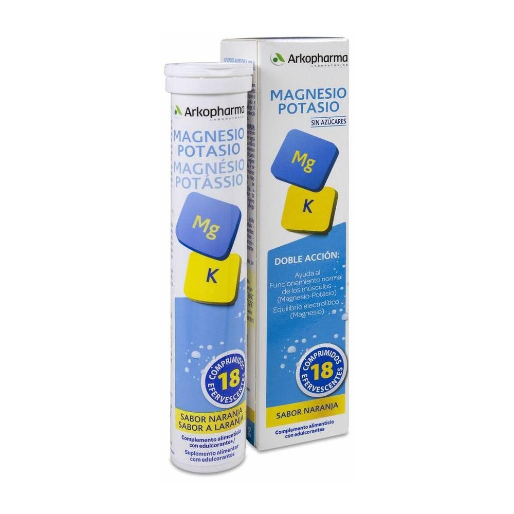 Arkopharma Arkovital Magnesio Potasio, 18 Comprimidos