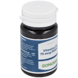 Bonusan Vitamina D3 75Mcg 60Caps