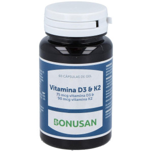 Vitamina D3 Y K2 60Perlas