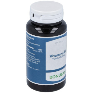 Bonusan Vitamina B1 Tiaminaulas Vegetales 60Caps