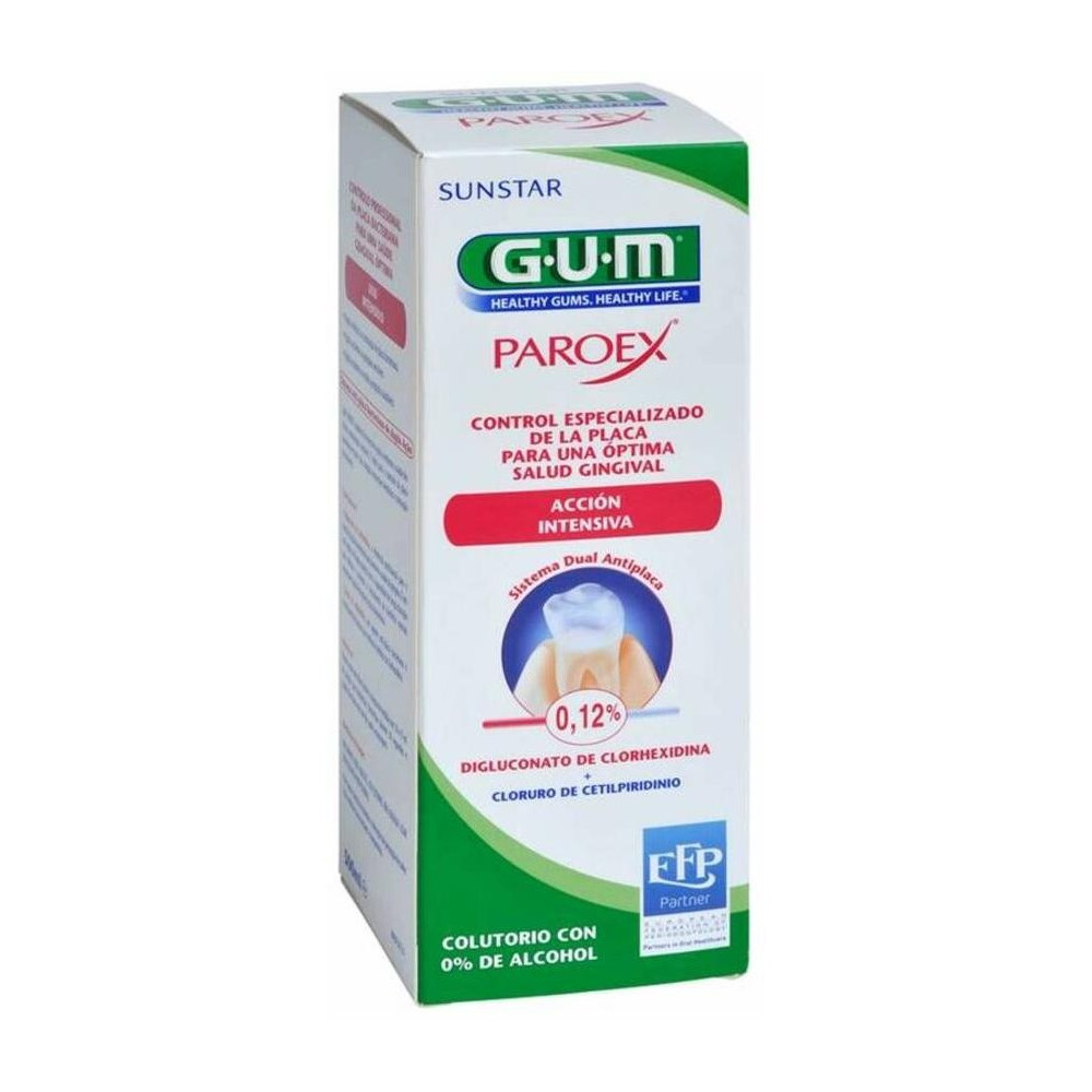 Gum Paroex Tratamiento Periodontitis Colutorio, 500 Ml