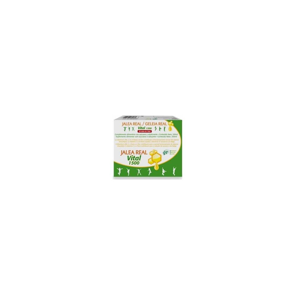 Ghf Jalea Real Vital 1500 20 Ampollas X 10Ml