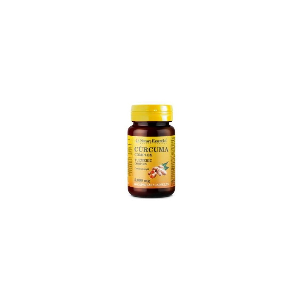 Nature Essential Curcuma 5000Mg + Vit C + Pimienta 60Caps