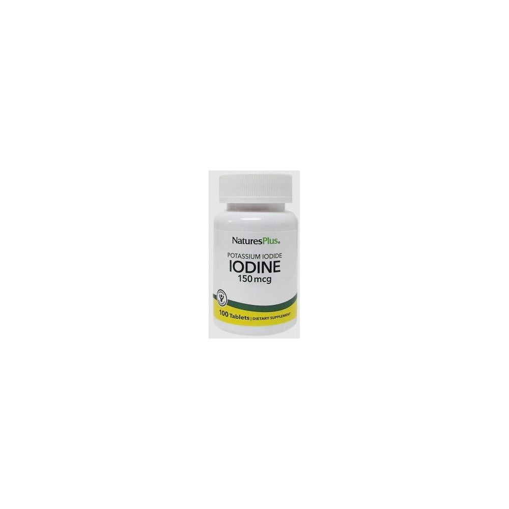 Nature'S Plus Iodine Yoduro Potásico 100Comp