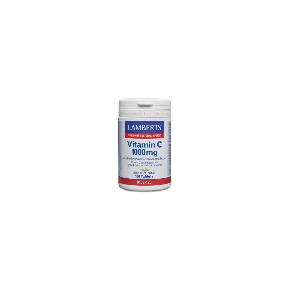 Lamberts Vitamina C 1000Mg Con Bioflavonoides 120Comp