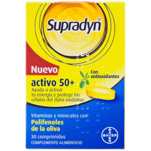 Supradyn Vital 50+ Antiox, 30 Comprimidos