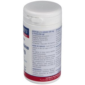 L-Tirosina 500 Mg. 60 Cap.