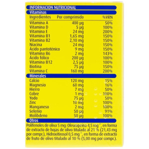 Supradyn Vital 50+ Antiox, 30 Comprimidos