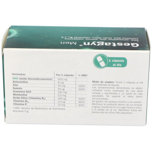 Gestagyn Men 60 Caps Gelatina Blanda