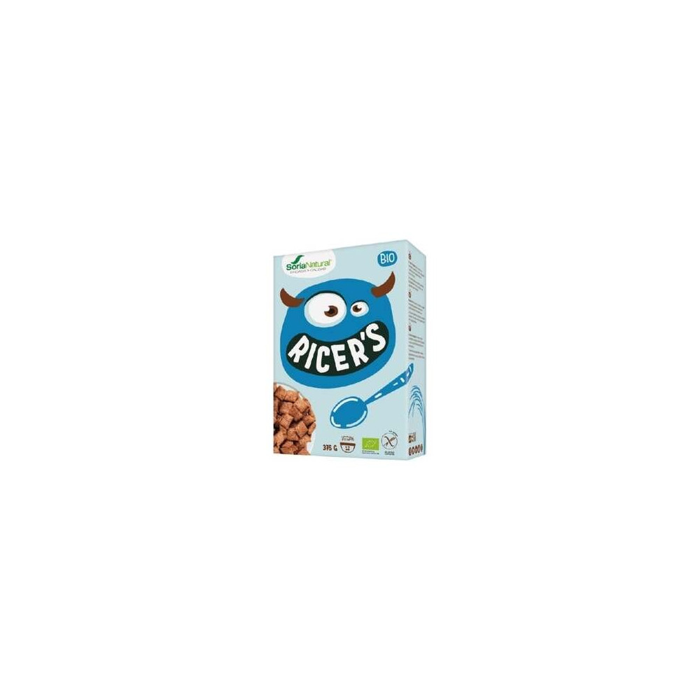 Ricers Cereales Cacao Y Avellanas 375G Bio Vegan