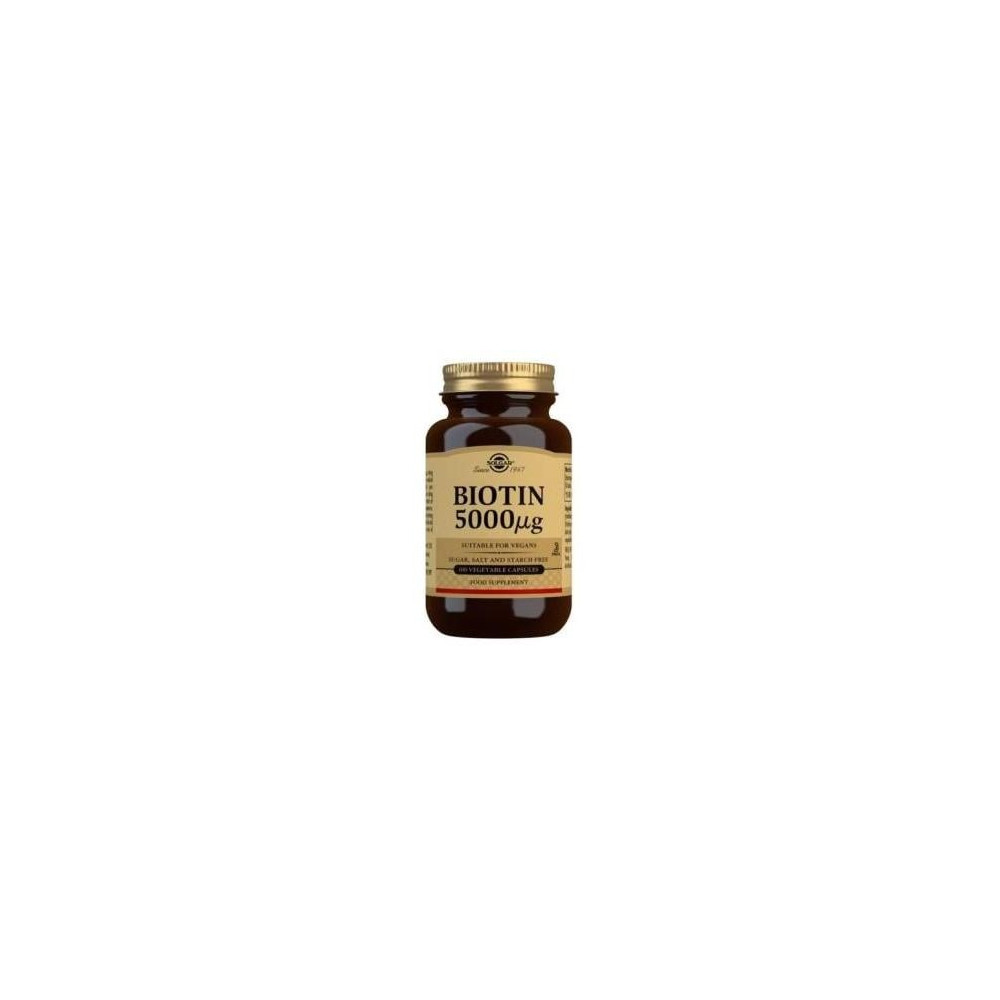 Solgar Super Potency Biotin 5000Mcg 100Caps