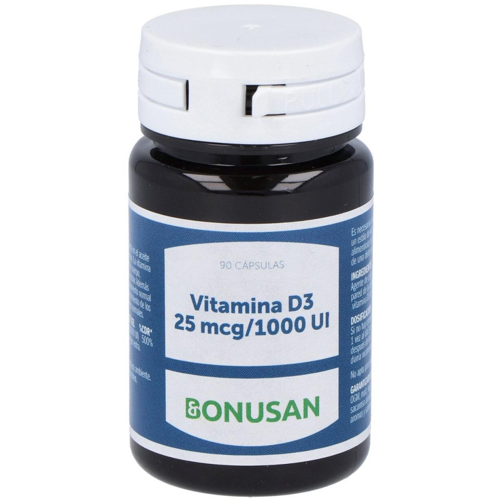 Bonusan Vitamina D3 25 Mcg/1000 U 90 Caps