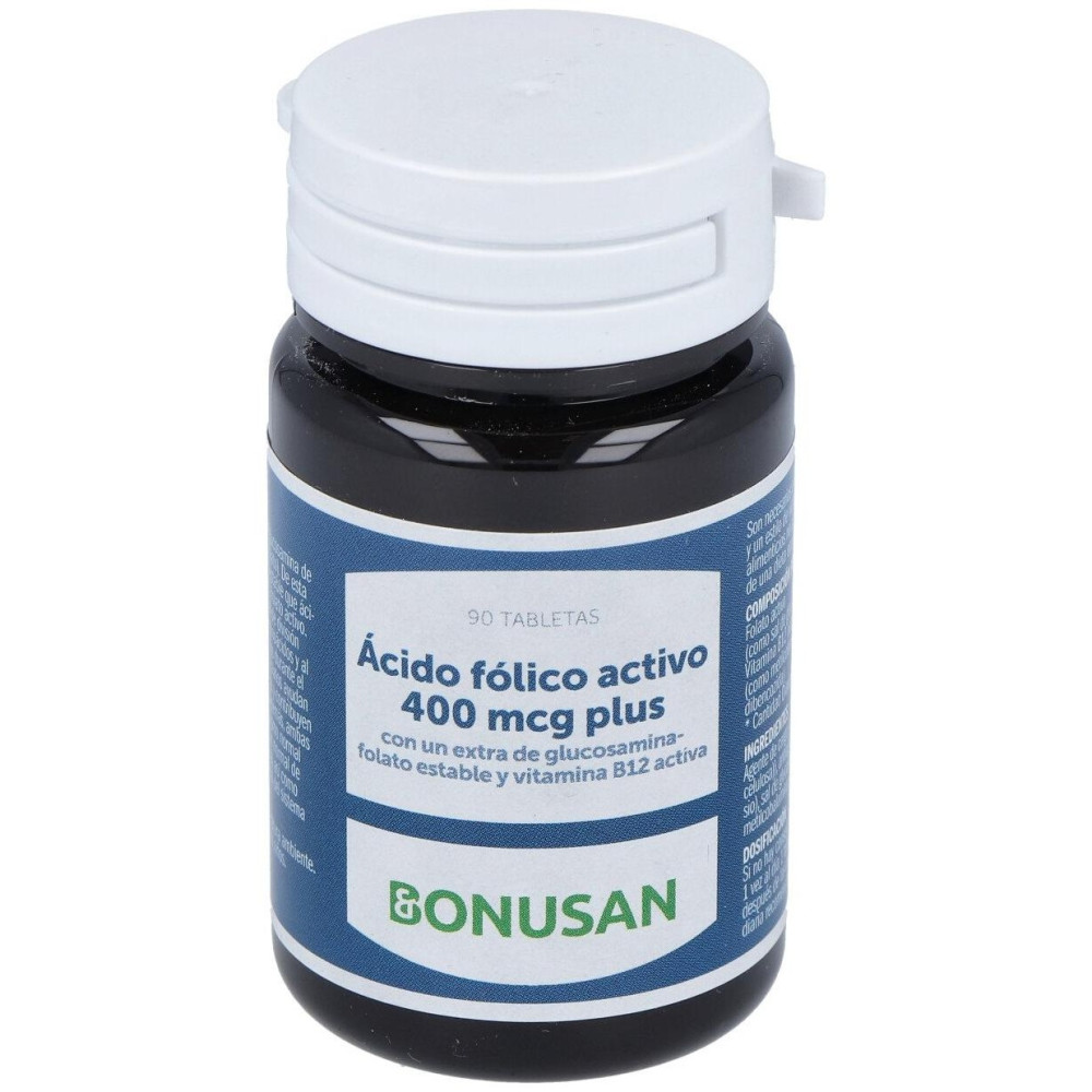 Acido Folico Activo 400Mcg. Plus 90Comp.