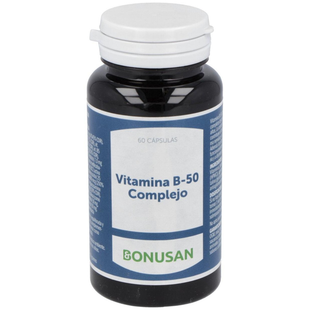 Bonusan Vitamina B-50 Complejo 60Caps