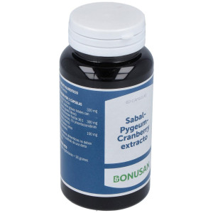 Bonusan Sabal Pygeum Cranberry Extracto 60Caps
