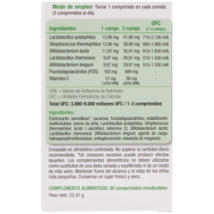 Produo Flora, 30 Comprimidos