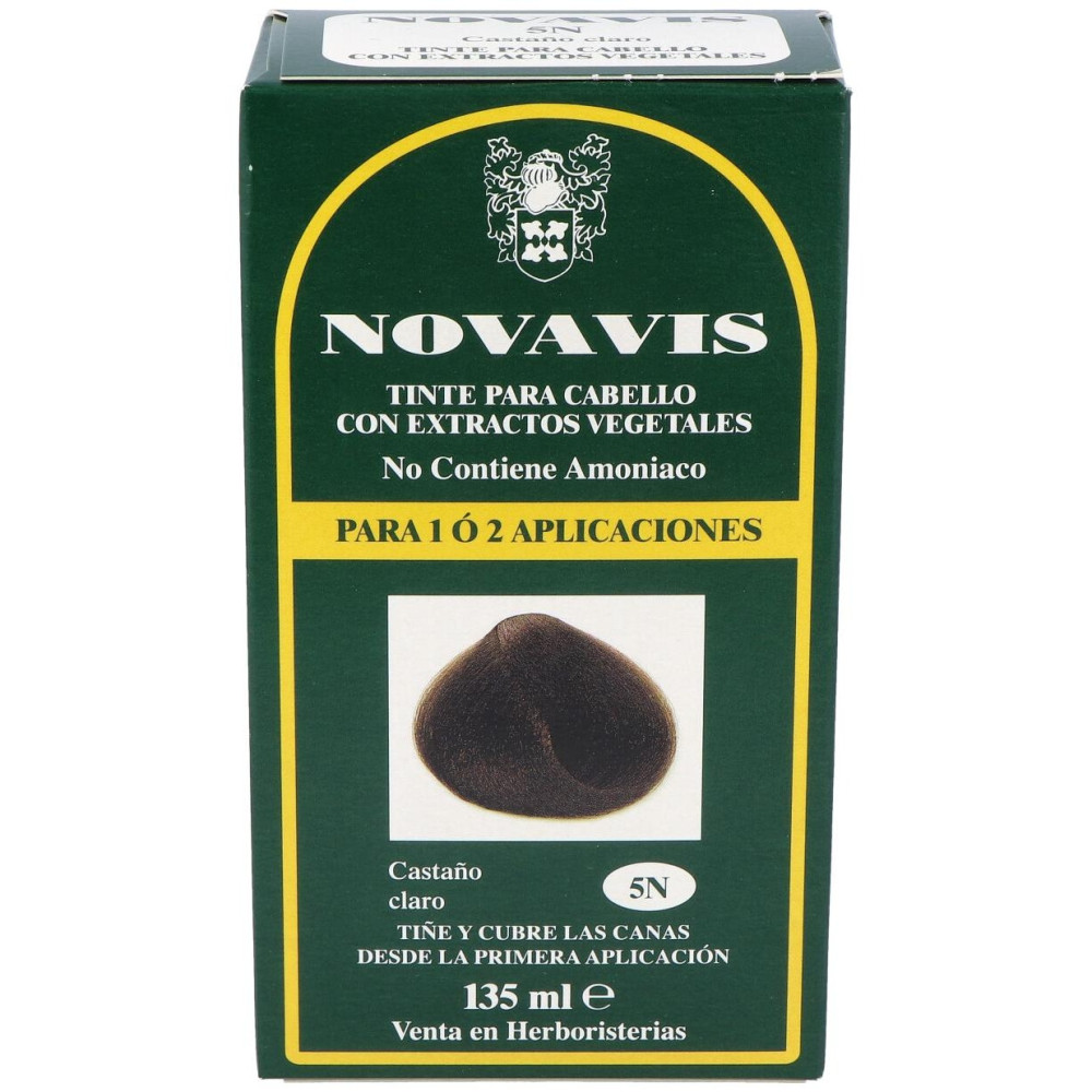 Tinte Novavis 5N Castaño Claro 120Ml 2