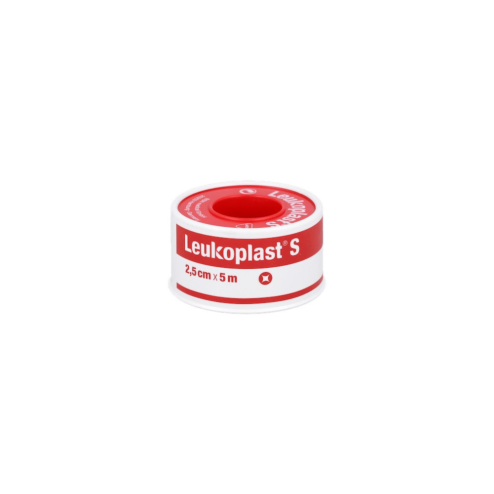 Leukoplast Esparadrapo Blanco 2,5 Cm X 5 M, 1 Ud