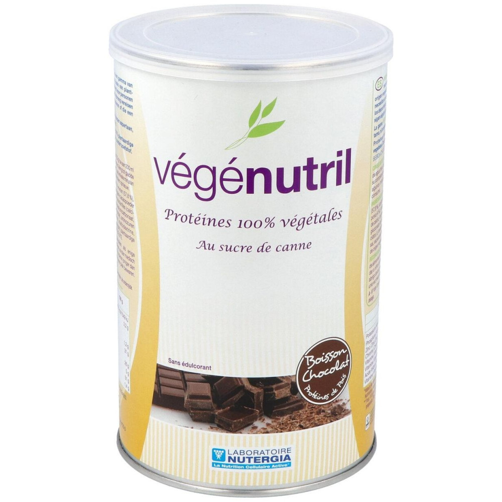 Vegenutril Prot.Guisante Chocolate Bote 300Gr. 2
