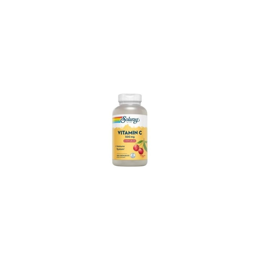 Vitamina C 500 Mg Comprimidos Masticables Cereza 100 U