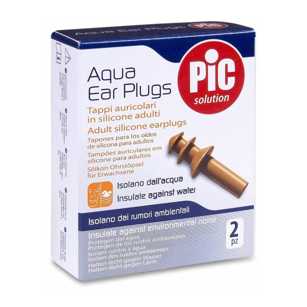 Pic Solution Aqua Ear Plugs Tapones De Silicona 2Uds