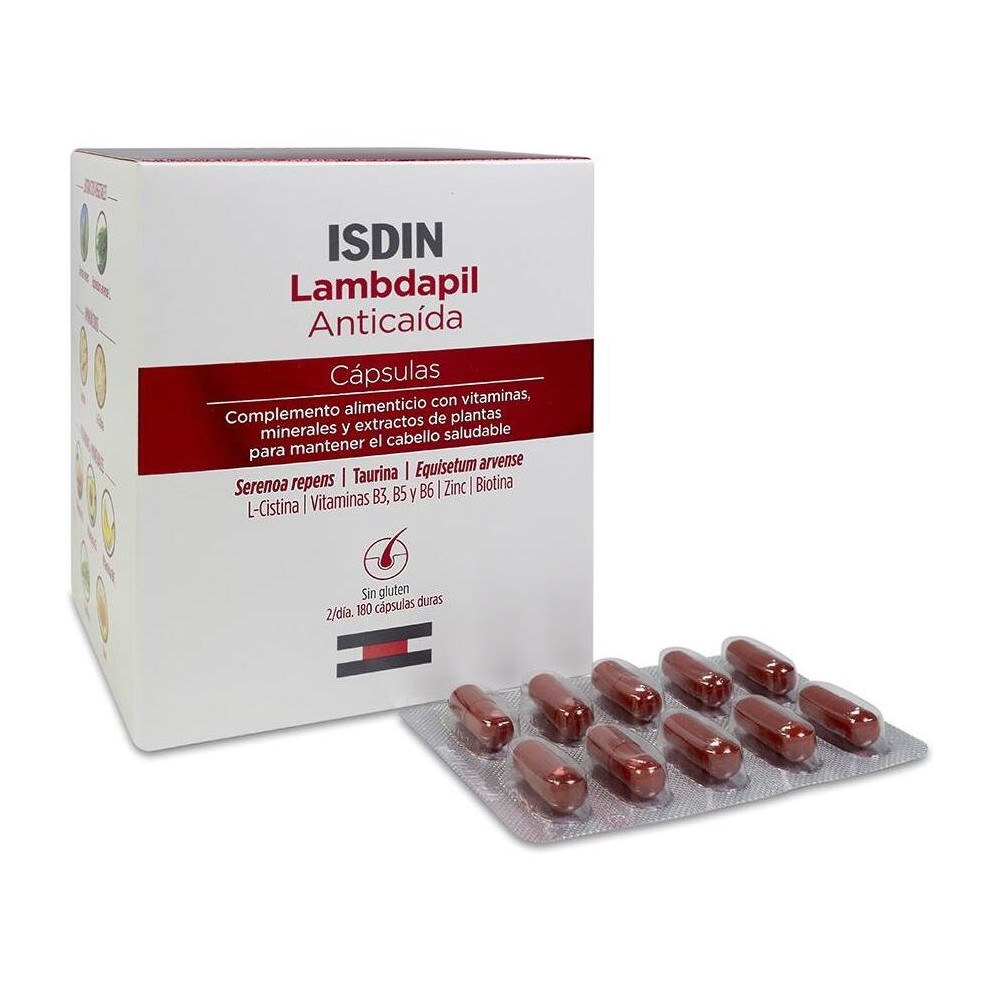Isdin Lambdapil Anticáida 180Cápsulas