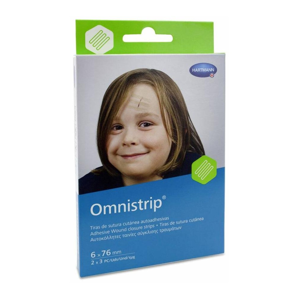 Omnistrip Sutura Cutanea Esteril 6Mm X 76Mm 2U