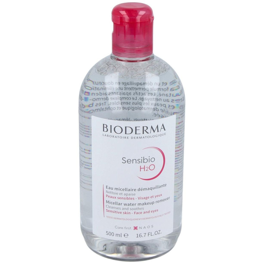 Sensibio H2O Solucion Micelar Piel Sensible 500Ml.