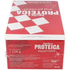 Barrita Proteica Platano Caja 24Unid. 2