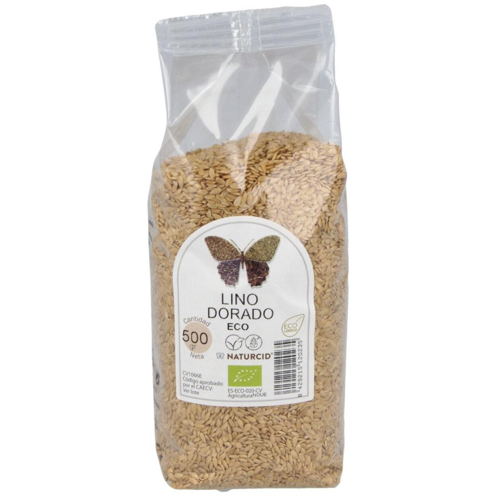 Semillas De Lino Dorado 500Gr. Eco