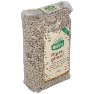 Pipas De Girasol Peladas 500Gr. Bio